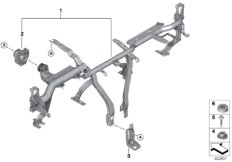 опора панели приборов