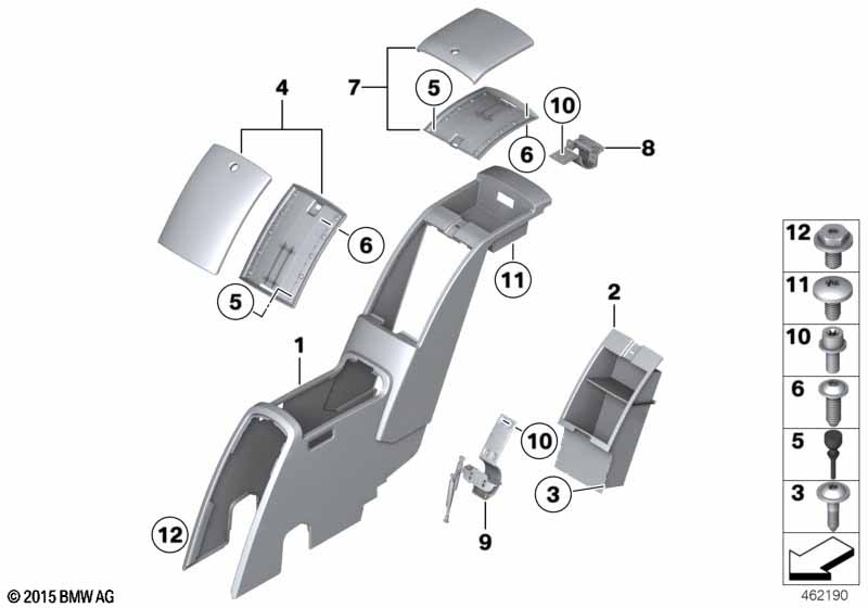 Центральная консоль Зд