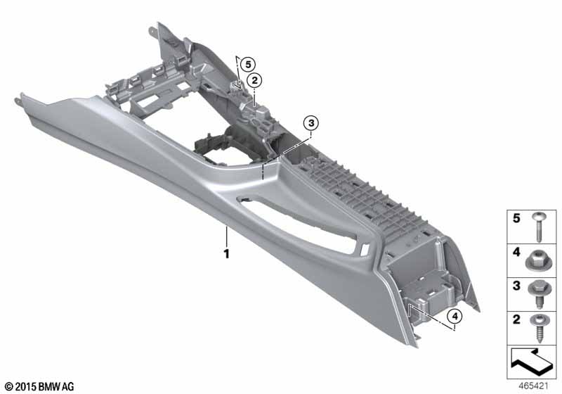 Кронштейн центральной консоли