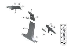 Облицовка Пд / Ср / Зд стойки