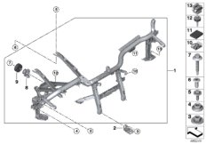 опора панели приборов