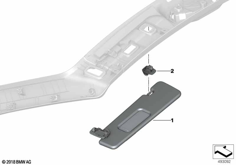 солнцезащитный козырек