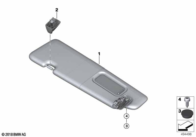 солнцезащитный козырек