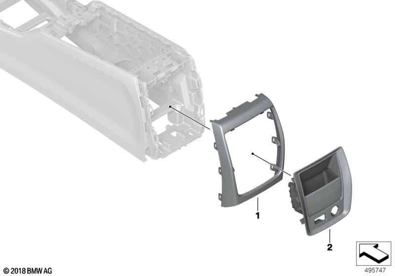Доп.элементы центральной консоли