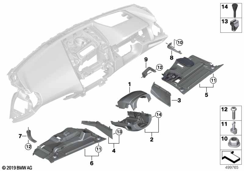 Доп.элементы панели приборов Нж.