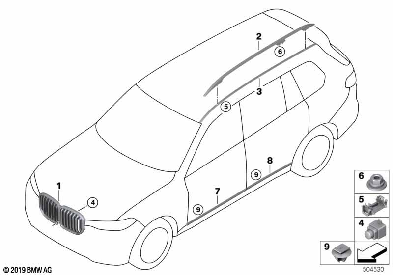 Наружные накладки / декоративные решетки