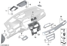Доп.элементы панели приборов Вх