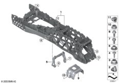 Кронштейн центральной консоли