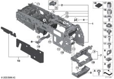 Кронштейн центральной консоли