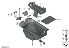 Отдел.для мелких вещей в центр.консоли