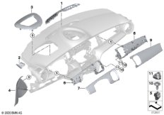 Доп.элементы панели приборов Вх - One