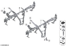 опора панели приборов