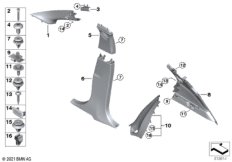 Облицовка Пд / Ср / Зд стойки