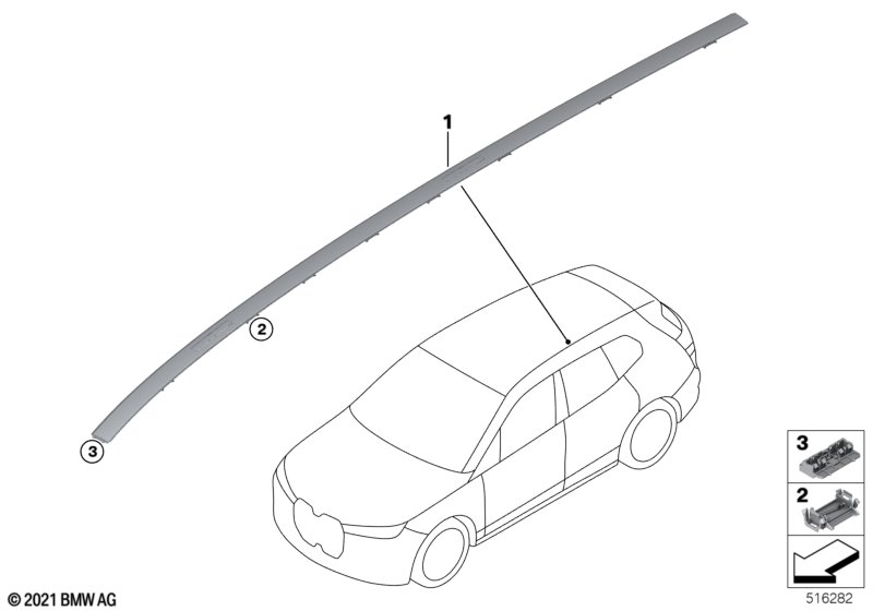 Декоративная планка крыши