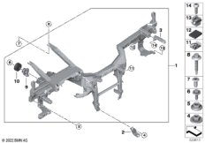 опора панели приборов
