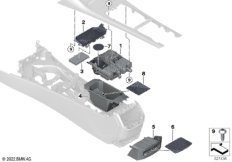 Отдел.для мелких вещей в центр.консоли