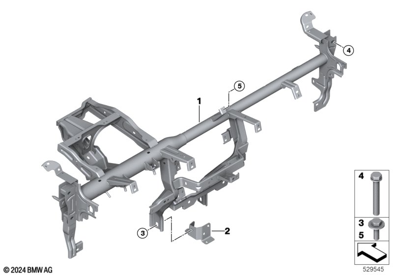 опора панели приборов