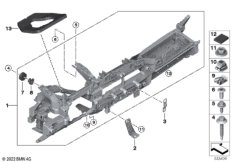 опора панели приборов