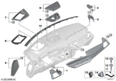 Доп.элементы панели приборов Вх
