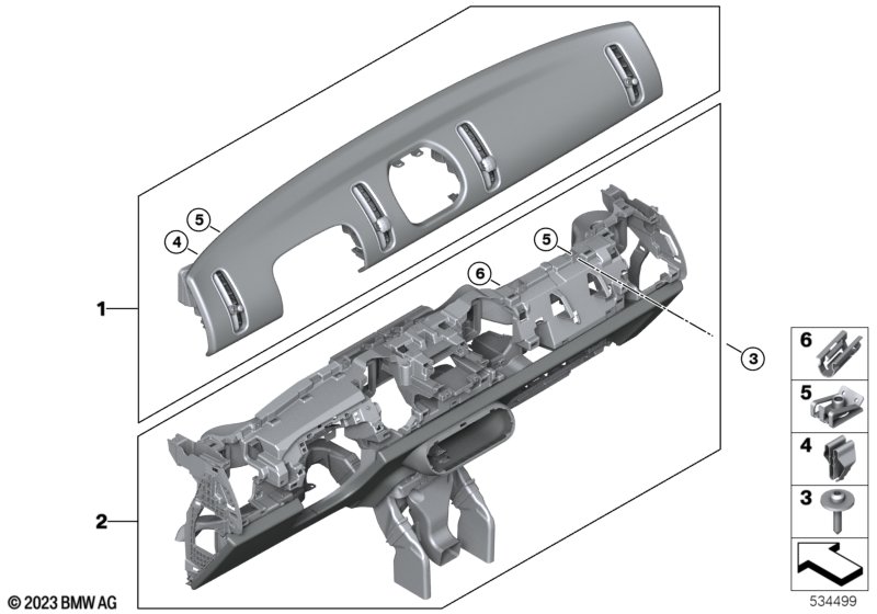 Облицовка панели приборов - Cooper