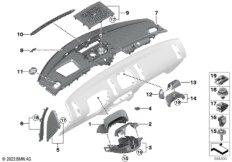 Доп.элементы панели приборов Вх - Cooper