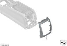 Доп.элементы центральной консоли