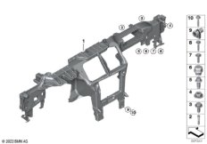 опора панели приборов