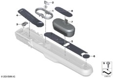 Отдел.для мелких вещей в центр.консоли