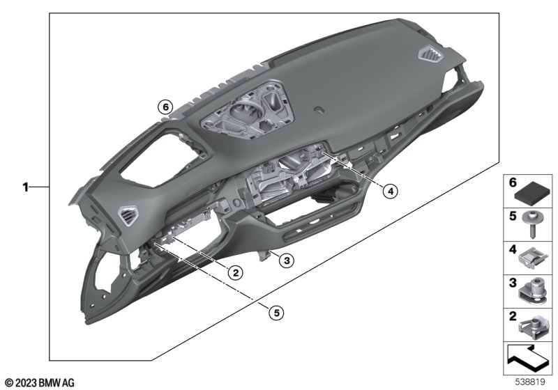 облицовка панели приборов