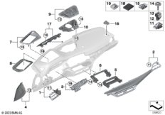 Доп.элементы панели приборов Вх