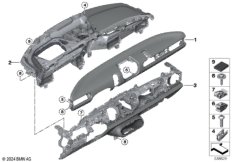 Облицовка панели приборов - Cooper