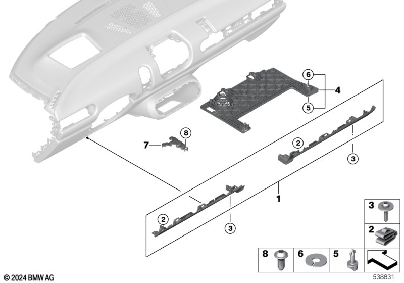 Доп.элементы панели приборов Нж.