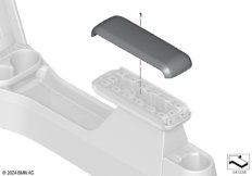 Подлокотник на центральной консоли