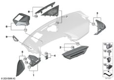 Доп.элементы панели приборов Вх