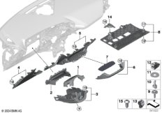 Доп.элементы панели приборов Нж.
