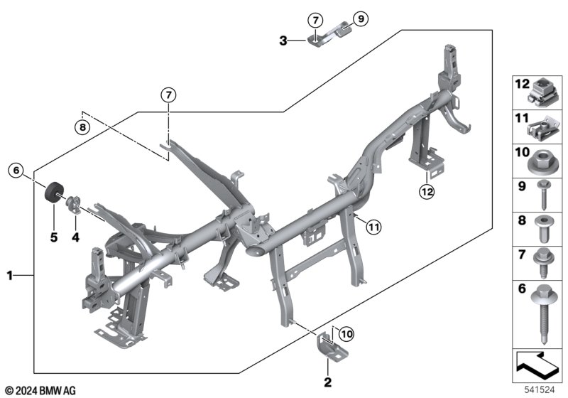 Балка приборной панели