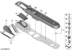 Доп.элементы центральной консоли