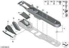 Доп.элементы центральной консоли
