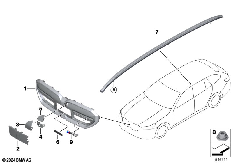 Наружные накладки / декоративные решетки