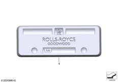 Эмблема с идентиф.номером - на заказ