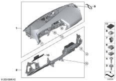 облицовка панели приборов