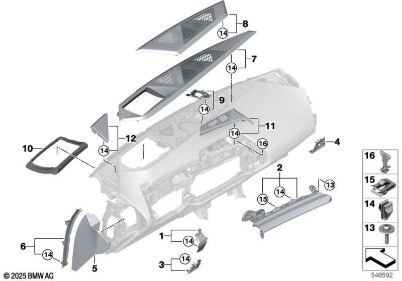 Доп.элементы панели приборов Вх