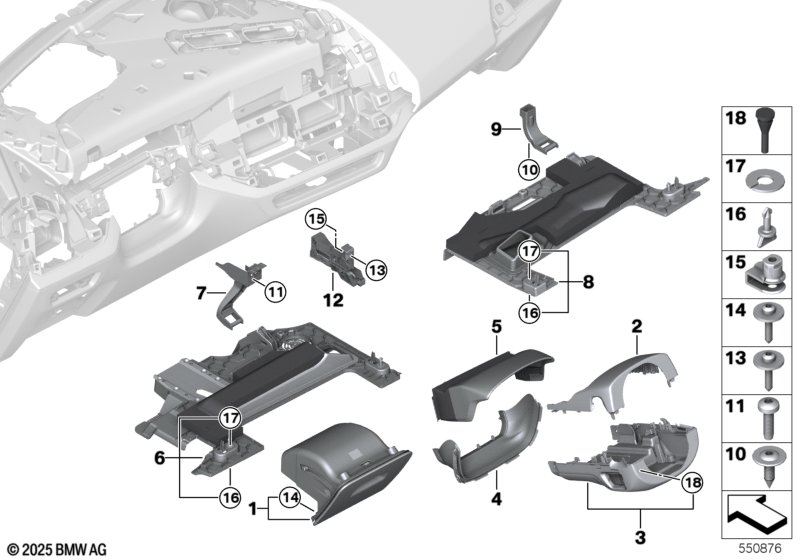 Доп.элементы панели приборов Нж.