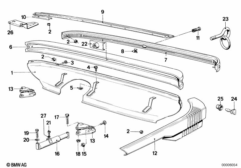 задний бампер