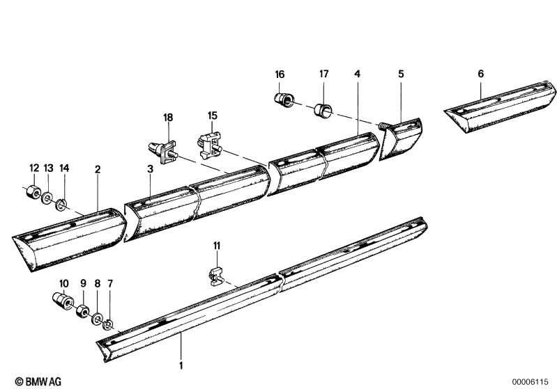 Защитная планка крыла/дверь/щиток