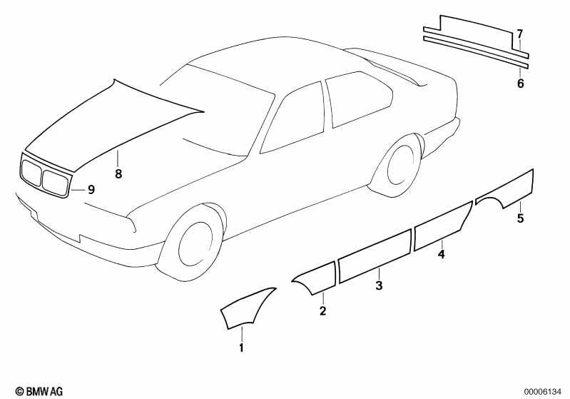 Декоративная полоса спецавтомобиля
