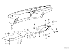 Облицовка панели приборов Нж