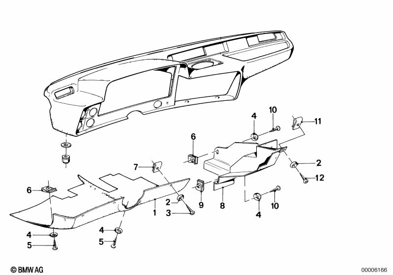 Облицовка панели приборов Нж