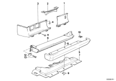 Облицовка панели приборов с НПБ Нж