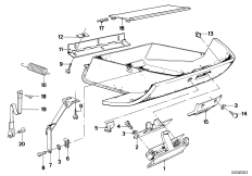 Вещевой ящик, дополнительные элементы